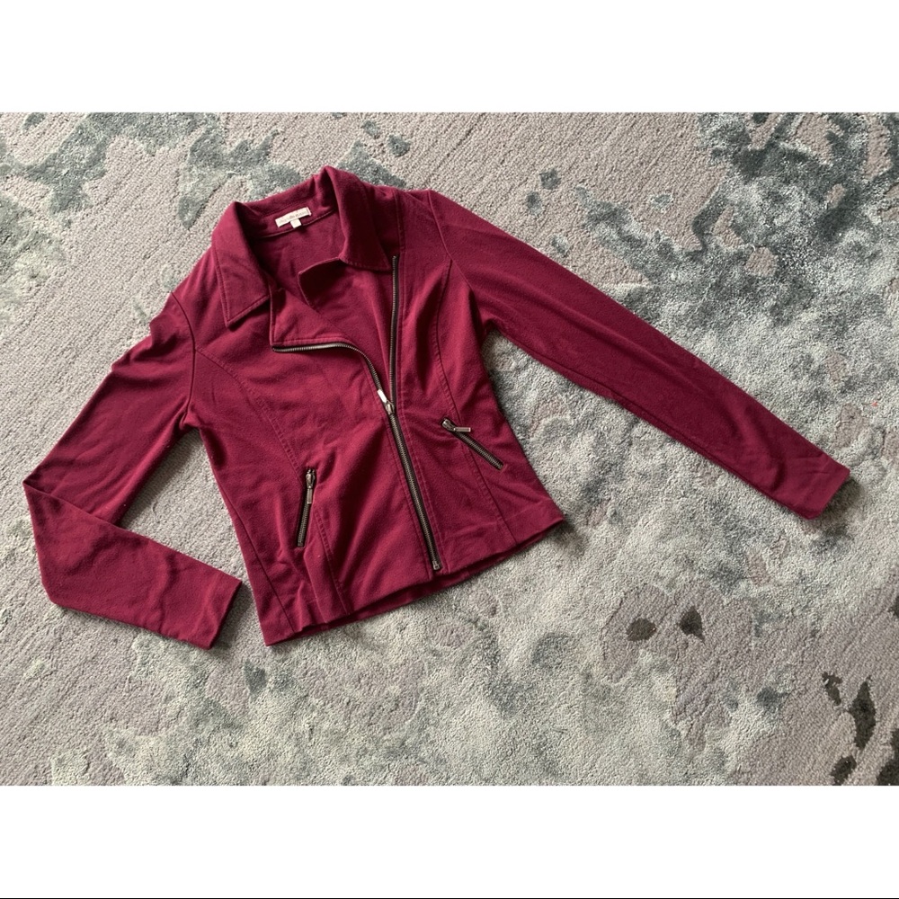 Charlotte Russe medium maroon jacket
